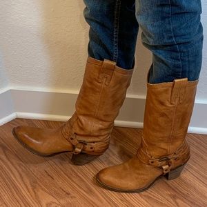 Frye Leather Boots Size 9